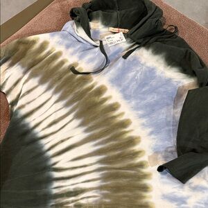 Tie-Dye Hooded Sweatshirt